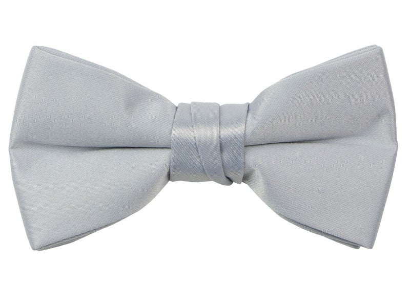 Spring Notion Boys' 4-Piece Suspender Outfit Light Grey & White Set w/Grey Suspenders 6 - Image 5